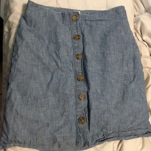Gap skirt
